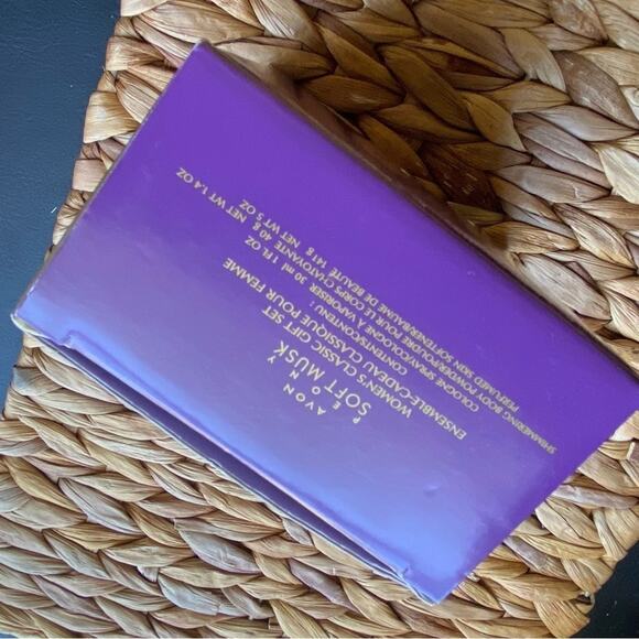 Avon Soft Musk Vintage sparkle power and lotion cream NEW - Picture 6 of 6